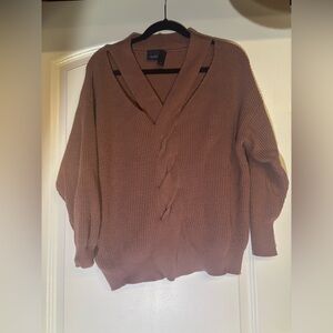 Daytrip Taupe Knit Top